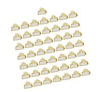 LAIOUSN Set Of 50 Festival Themed Thanksgiving Place Cards Thanksgiving Pumpkin Place Cards For A Dinner Environment Atmosphere Enhancers