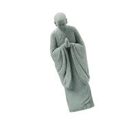 LAIOUSN Small Monk Statue Garden Decors Fish Tanks Decoration Microlandscape Decors Accessories Buddhas Figurines Ornament Gift Praying Monk Statue