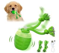 LAIOUSN Smarted Interactively Dog Chasing Ball with Motion Three Speed Setting and Sounds Playbacks for Various Floor Indoor Outdoor Toy