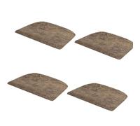 LAIOUSN Stretchable Antislip PU Leather Chair Cover Waterproof Seat Cushion Protector Easy Installation Dining Chair Slipcover PU Leather Chair Slipcover