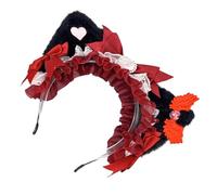 LAIOUSN Stylish Kitten Headpiece Proms Birthday Hairbands Fun Headwear Halloween Bows Adorkable Hair Headwear Unique Cosplay Headgear