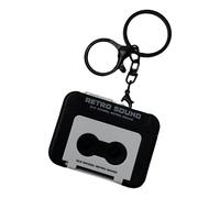 LAIOUSN Stylish Retro Inspire Small Recorder Keychain Sound Portable Music Box Accessory For Collectors And Enthusiasts Materials Keychain