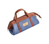 LAIOUSN Top Handle Canvas Pencil Large Size Zippered Storage for Adult Home School Quick Access