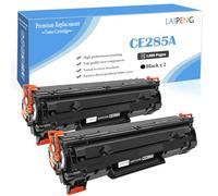 LAIPENG Compatible Toner Cartridge 85A CE285A up to 1600 Pages for HP LaserJet Pro P1102 P1102W M1132 M1132MFP M1212 M1212NF M1214 M1214NFH M1217 M1217NFW Printers ( Black x 2 )