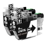 LAIPENG LC-421XLBK Ink Cartridges Compatible for Brother LC-421 DCP-J1050DW