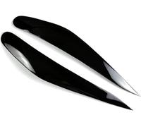 LAIQYRW Car Headlight Eyebrows FOR BMW 7 Series F01 F02 2009-2014 Headlight Eyelids Car Head Light Eyelids Cover Trim Stickers