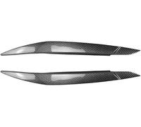 LAIQYRW Car Headlight Eyebrows FOR BMW X6 35i 50i XDrive E71 2008-2014 Headlight Eyelids Car Head Light Eyelids Cover Trim Stickers,A/Carbon Look