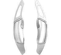 LAIQYRW Car shift paddles For Subaru XV Legacy Forester Outback Impreza WRX STI Levorg Wheel Shift Paddle Paddle Shift Performance Steering Wheel Shift Paddle Extension,D/Silver.