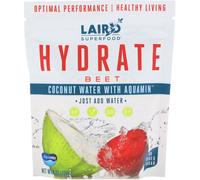 Laird Superfood, Hydrate, Coconut Water with Aquamin, Beet, 8 oz (227 g)