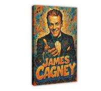 LAIRIBA Movie Actor James_Cagney Poster Bedroom Canvas Decor Sports Landscape Office Room Decor Gift Frame 12x18inch