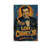 LAIRIBA Movie Actor Lon_Chaney_Jr. Art Wall Decoration Poster Family Bar Restaurant Garage Cafe Art Sign Gift Unframe 16x24inch