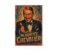 LAIRIBA Movie Actor Maurice_Chevalier Poster for Room Aesthetics Canvas Wall Art Poster And Print Unframe 16x24inch