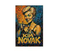 LAIRIBA Movie Actress Kim_Novak Cute Action Poster Print for Teen Boys Room Canvas Wall Art Canvas Painting Print Unframe 24x36inch