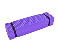 Lairun Foam Camping Sleeping Pads, Folding Ultralight Waterproof Dampproof Portable Memory Foam Mattress 75in X 22in Closed Cell Sleeping Mats for Sports Yoga Camping Hiking Backpacking(Purple)