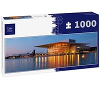 Lais Jigsaw Puzzle Copenhagen Opera House at night, panorama 1000 pieces