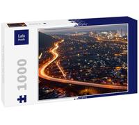 Lais Jigsaw Puzzle Port Talbot at night 1000 Pieces