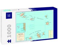 Lais Puzzle Physical Map Cape Verde 1000 pieces