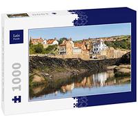 Lais Puzzle Reflections of Robin Hoods Bay in the rock pools 1000 pieces