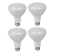 Laisha 4 Pack 15W br30 LED Bulb, E27 Edison Screw,Energy Saving Lamp Light 2700K Warm White 100W Halogen Bulbs Equivalent 1350 Lumen Indoor Dining Living Bedroom Reading Room Lighting