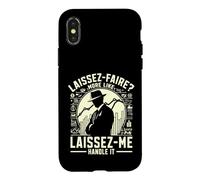 Laissez Faire more like Laissez me handle it Economist Case for iPhone X/XS