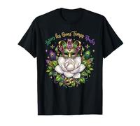 Laissez Les Bons Temps Rouler Mardi Gras Mask T-Shirt