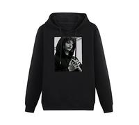 laita Finn Wolfhard Hoodies Long Sleeve Pullover Loose Hoody Sweatershirt S Black