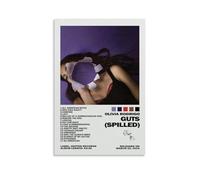 Laitais Olivia Album Canvas Poster Rodrigo Guts (Spilled) Music Posters for Room Aesthetic Canvas Wall Art Bedroom Decor12x18inch(30x45cm)