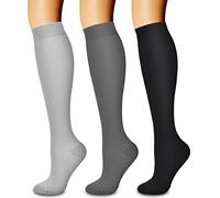 Laite Hebe 3 Pack Medical Compression Sock-Compression Sock for Women and Men-Best for Running,Nursing,Sports