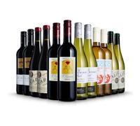 Laithwaites Customer Favourites Red and White Wine Selection - Case of 6 & 12 Available - Mixed Bottles (75cl) - Black Stump Durif Shiraz, Campanula Pinot Grigio, Abbesse Sauvignon Blanc (Case of 12)