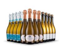 Laithwaites Prosecco Selection (Mixed Case of 12) Italy, Glera Grape, Dry 10.5-11% ABV