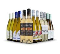 Laithwaites Sauvignon Blanc Mix White Wine Selection- Case of 12 Mixed Bottles (75cl) - Chilean, French, Portuguese, New Zealand & South Africa - Les Belons & More