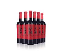 Laithwaites Wine - Lobo e Falcão, Red Wine 14% ABV, 6 Bottles (75cl) - Portuguese Full Bodied Red Wine - Vinho Regional Tejo - Castelão-Based Blend - Wild Berry Fruit and Spice, Velvet Texture
