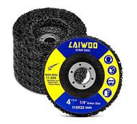 LAIWOO Stripping Discs Strip Discs for Angle Grinder, 4-1/2" Paint Stripper Abrasive Wheel Disc Clean and Remove Paint Coating Rust Welds Oxidation