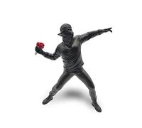LAIX Banksy Sculpture Fury, The Flower Launcher, 21.5 cm - An Exclusive Addition for Graffiti, Street Art, Urban Art and Pop Art Collectors and Enthusiasts