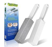 Laiyeoy 【2Pack】 Toilet Cleaner Hard Water Build up Remover , Toilet Bowl Stain Ring Remover, Pumice Stone Toilet Cleaner Tool Stain Hard Water Ring Remover for Toilet, Pool, Bathroom, Sink