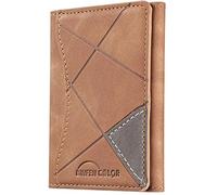 LaiYHe Magnetic Wallet, 6 Card Slots Holder, Flip PU Leather, Slim Minimalist Phone, Compatible with MagSafe Phones and Cases, for iPhone 17/16/15/14/13/12/Pro/Max/Plus (MW16-Brown)