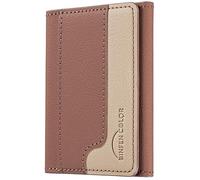 LaiYHe Magnetic Wallet, 6 Card Slots Holder, Flip PU Leather, Slim Minimalist Phone, Compatible with MagSafe Phones and Cases, for iPhone 17/16/15/14/13/12/Pro/Max/Plus (MW18-Brown)