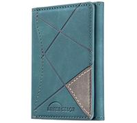 LaiYHe Magnetic Wallet, 6 Card Slots Holder, Flip PU Leather, Slim Minimalist Phone, Compatible with MagSafe Phones and Cases, for iPhone 17/16/15/14/13/12/Pro/Max/Plus (MW16-Green)