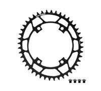 laiyonggr 110 bcd 4 bolt chainring Compatible for shimano grx fc rx600 rx810 round oval narrow wide chainring 36 40t 42t 46t 48t 50t 52t(Oval 44T)