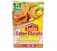 Laiza Lahori Chargha Masala, Garlic & Ginger Spice Mix, 90g, Double Quantity Pack with 2 Bags, Serves 10-12