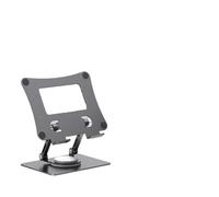 LAJHDCG 360° Rotating Metal Plate Stand Desktop Vertical Height-increasing Painting Game Learning Machine Suitable(Grey)