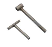 LAJHDCG Motorcycle Engine Valve Screw Adjusting Spanner Tool Valve Clearance Adjustment Tools + Feeler Gauge 0.005-0.020 Inch(Wrench)