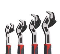 LAJHDCG Multifunctional Self Locking Wrench Self Adjusting Pipe Wrench for Pipeline Maintenance Car Bicycle Plumbing Repairs 6/8/10/12in(A Set 6 8 10 12IN)