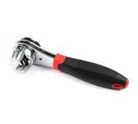 LAJHDCG Ratchet Wrench Adjustable 6-22mm Multi-Function Tool Chrome Molybdenum Steel Straight Handle Universal 200mm Ratchet Wrench