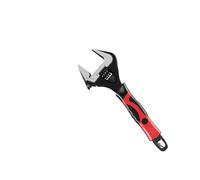 LAJHDCG Short Handle Large Opening Bathroom Adjustable Wrench Stainless Steel Universal Wrench Mini Nut Key Hand Tool(8 inch)