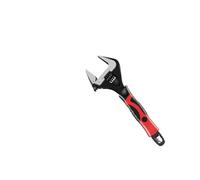 LAJHDCG Short Handle Large Opening Bathroom Adjustable Wrench Stainless Steel Universal Wrench Mini Nut Key Hand Tool(6 inch)