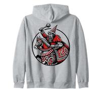 Lajkonik Polish Folklore Krakow Tradition Design Zip Hoodie