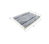 Mahle Original Cabin Air Filter LAK 1198 - Activated Carbon - for Mercedes V300 CDI W447 2019