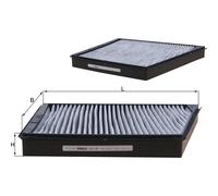Cabin filter Activated Carbon Filter LAK 156 KNECHT for MERCEDES-BENZ E-CLASS