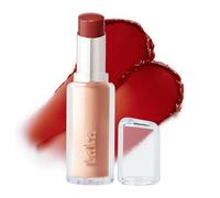 Laka Bonding Glow Lipstick, 3.7g/0.13oz., Long Lasting & High-Shine Lipstick with Rich Color, Glassy Finish, Vegan, K-Beauty (#208 Posh)